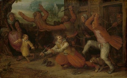 Boerenvreugd by David Vinckboons