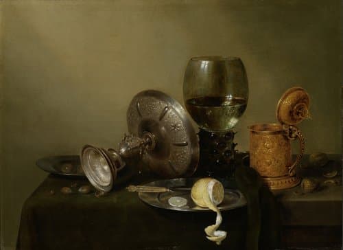 Still life by Willem Claesz Heda