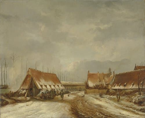 De kazematten voor Naarden, 1814 by Pieter Gerardus van Os