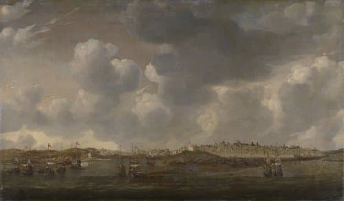 View of Salee, Morocco by Reinier Nooms