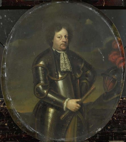 Portrait of Major-General Hans Willem by Hendrick de Valk
