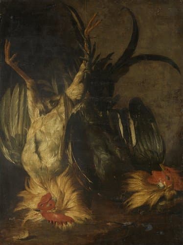 Dode hanen by Christoffel Puytlinck