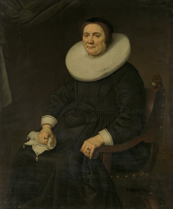 Portrait of a woman by Hercules Sanders