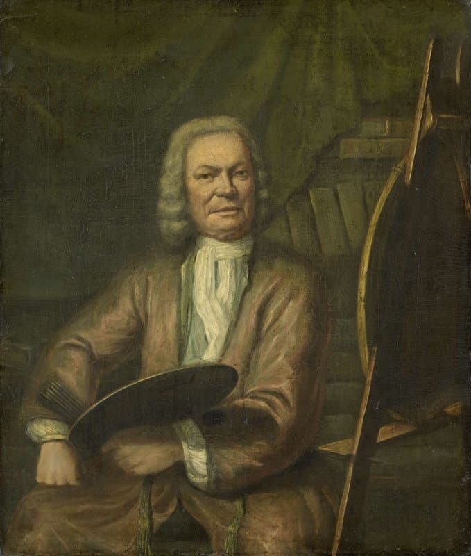 Portrait of Jan Maurits Quinkhard by Cornelis Wever