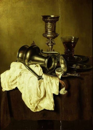 Stilleven by Gerret Willemsz. Heda