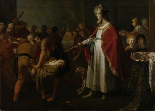 De gelijkenis van de onwaardige bruiloftsgast by Simon Kick