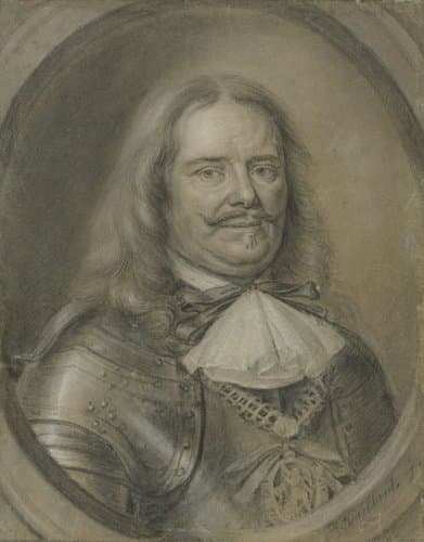 Portret van Michiel Adriaenszoon de Ruyter by Bernard Vaillant