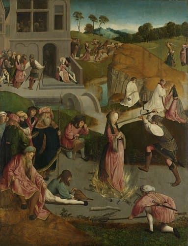 Het martelaarschap van Sint-Lucia