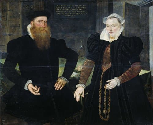 Portrait of Gillis Hooftman by Maerten de Vos