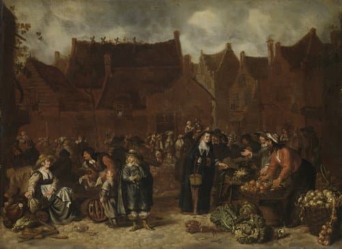 Groentemarkt by Sybrand van Beest