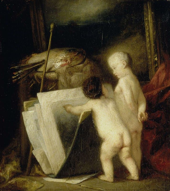De kleine kunstliefhebbers