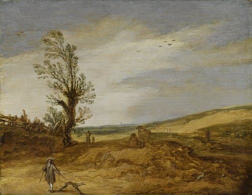 Duinlandschap by Esaias van de Velde