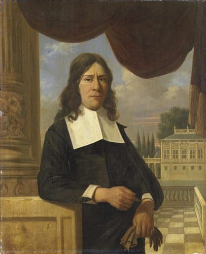 Nicolaes Eichelberg (d. 1699). Haarlem Merchant, Husband of Helena van der Schalcke by Job Adriaensz Berckheyde
