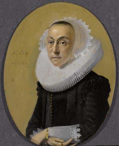 Portret van een vrouw by Willem Cornelisz Duyster