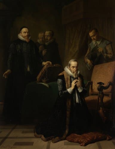 Het laatste gebed van Johan van Oldenbarnevelt by Simon Opzoomer