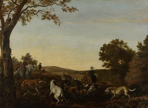 The Fox Hunt by Ludolf de Jongh