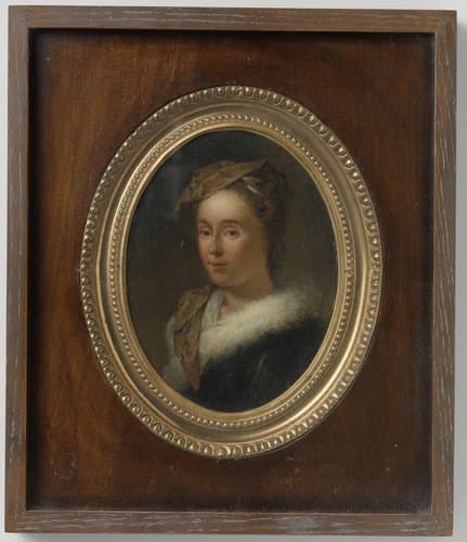 Sara Stiermans (1704-1757). Echtgenote van de schilder by Dionys van Nijmegen