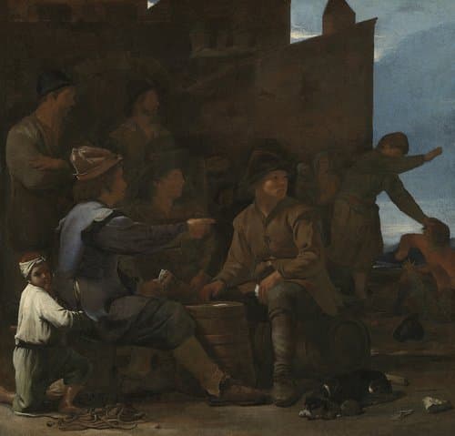 De kaartspelers