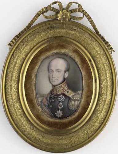Willem II (1792-1849), koning der Nederlanden by Louis Henri de Fontenay