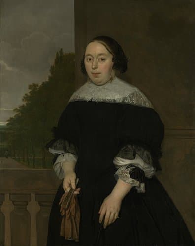 Aletta van Ravensberg (1635-77), Wife of Jan van Nes by Ludolf de Jongh