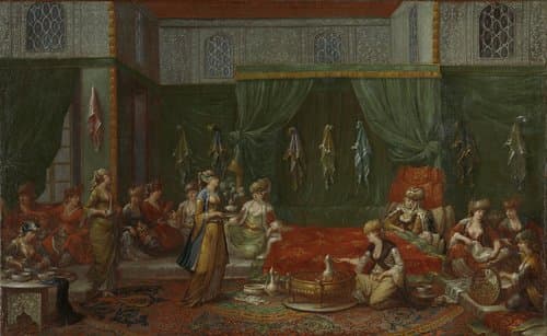 Kraamkamer van een voorname Turkse vrouw