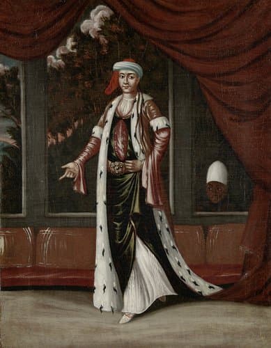 De sultane-moeder by Jean Baptiste Vanmour