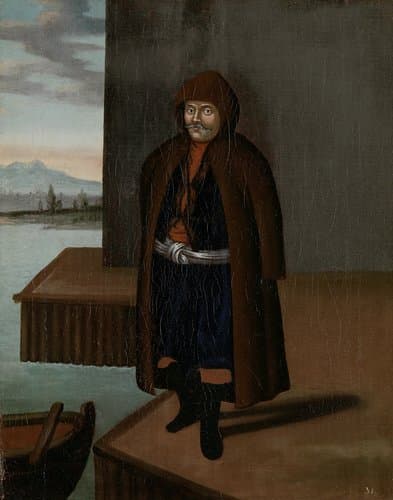 Man van het eiland Patmos by Jean Baptiste Vanmour