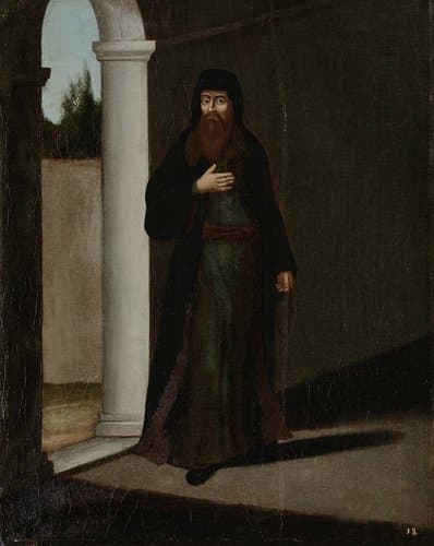 A Greek Priest by Jean Baptiste Vanmour
