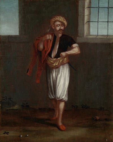 Een Albanese zeeman by Jean Baptiste Vanmour