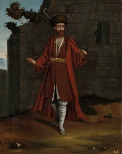 Bulgaar van de kust by Jean Baptiste Vanmour