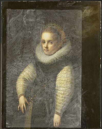 Catharina Fourmenois (1598-1665) by Gortzius Geldorp