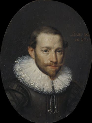Portrait of a man by anonymous