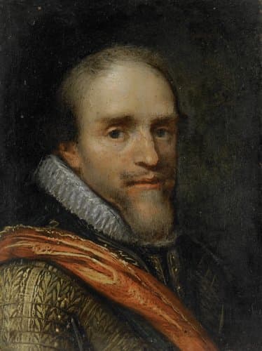 Portret van Maurits (1567-1625), prins van Oranje by Jacob Lyon