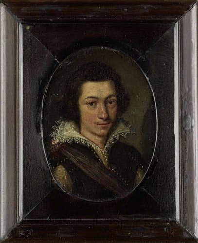Portret van een jonge man by anonymous