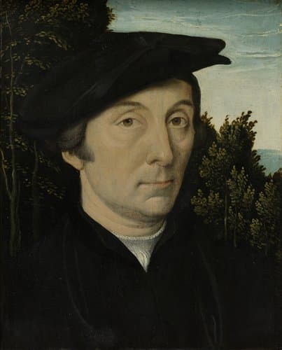 Portret van een man by anonymous