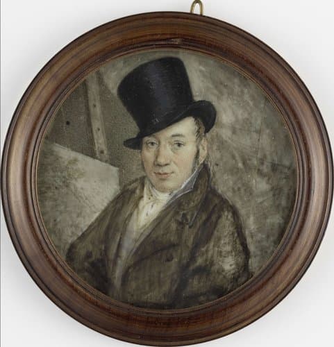Zelfportret by Hermanus Fock