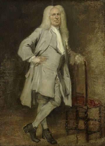 Portrait of Jan Lepeltak by Cornelis Troost
