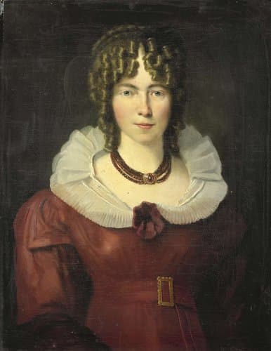 Portrait of a young Woman by anonymous