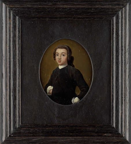 Portret van een jonge man by anonymous