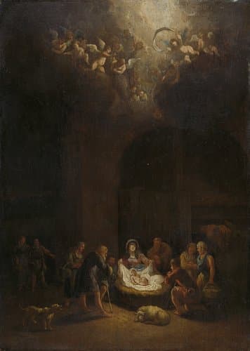 The Adoration of the Shepherds by Pieter Bout