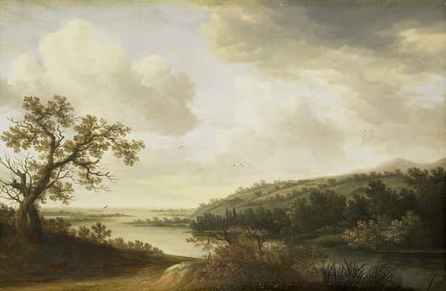 Riviergezicht by Johannes Schoeff