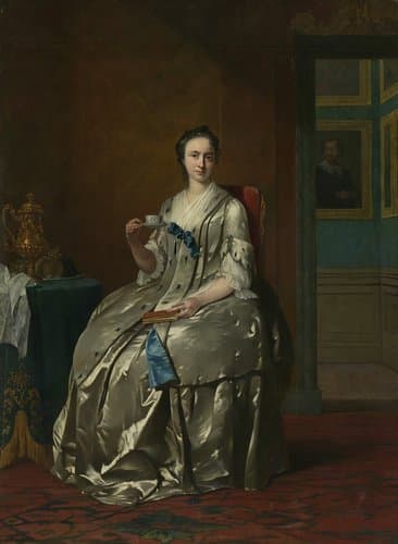 Portrait of Magtilda Muilman by Frans van der Mijn