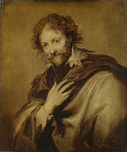 Portrait of Peter Paul Rubens (1577-1640) by Anthony van Dyck