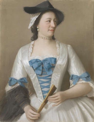 Portrait of Jeanne-Elisabeth Sellon, Lady Tyrell by Jean-Etienne Liotard