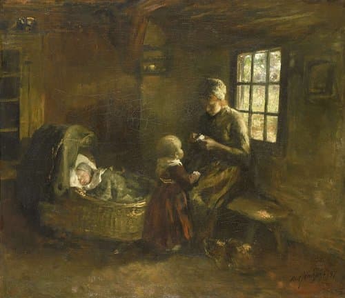 'Bij de wieg'