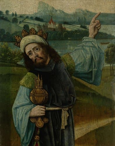 Caspar of Melchior, één van de drie koningen by anonymous