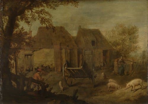 Farmyard by anonymous