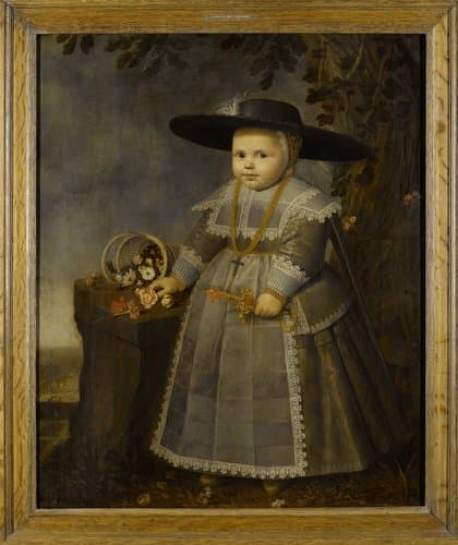 Portret van een jongetje by Willem van der Vliet