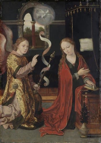 De verkondiging aan Maria by anonymous