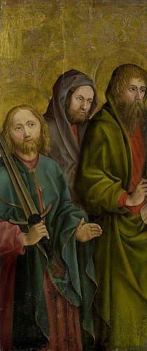 Three Apostles by anonymous